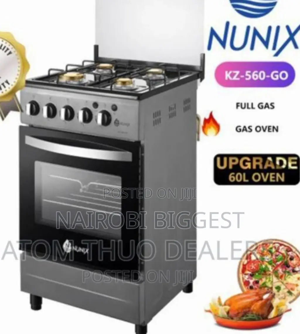 Nunix Four Burner Standing Cooker