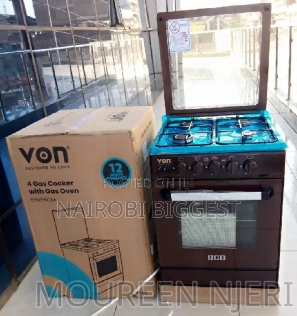 Von Four Burner Standing Cooker
