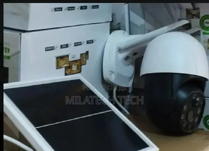 '4G Simcard PTZ V380 4G Solar Panel Cam PTZ 2mp HD V380"