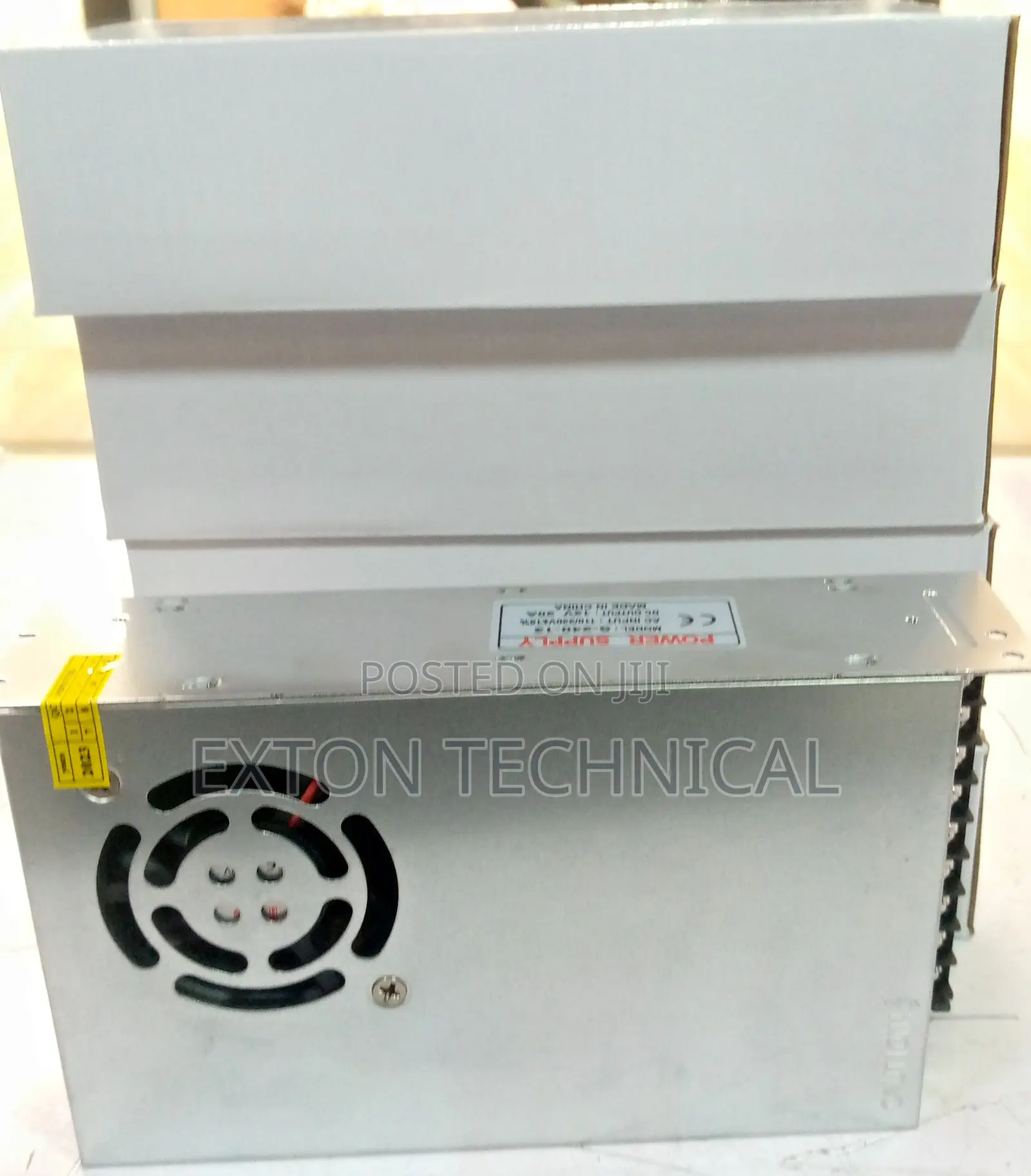 20 Amps 12v Dc Power Supply Silver Open With Fan