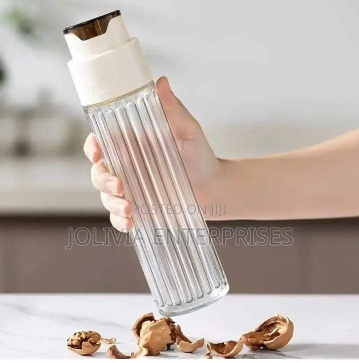 Glass Oil Jar 
Auto Flip 500ml
