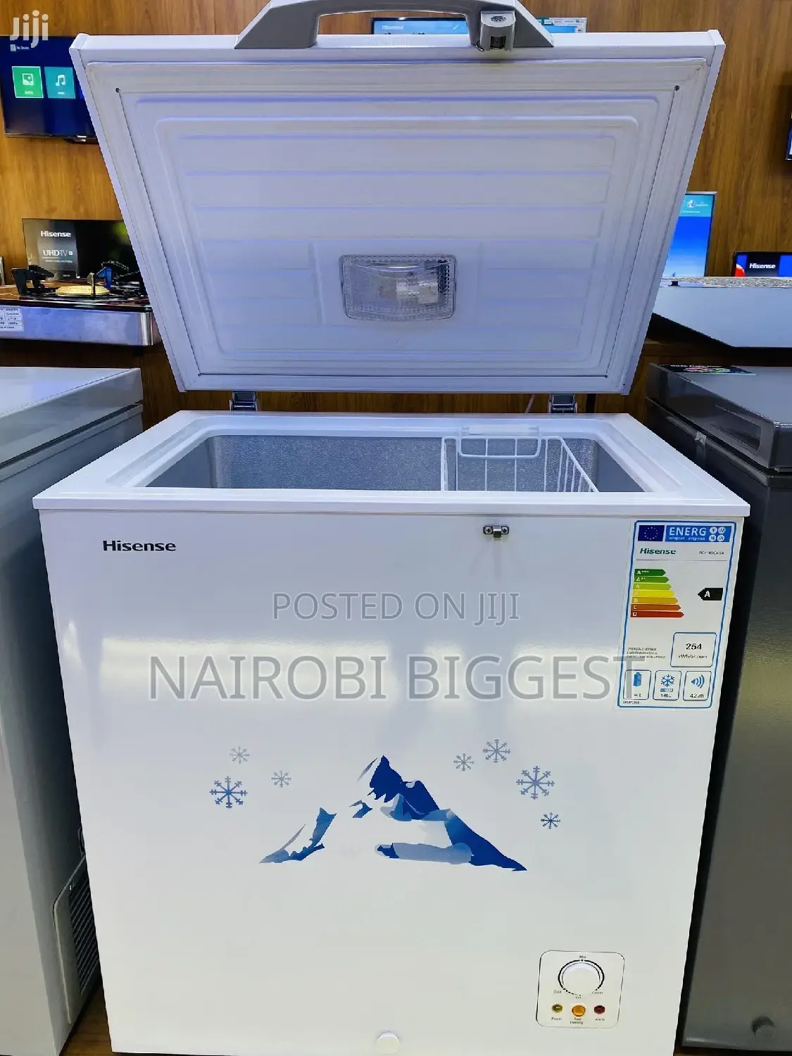Amazing Hisense 198litres Deep Freezer