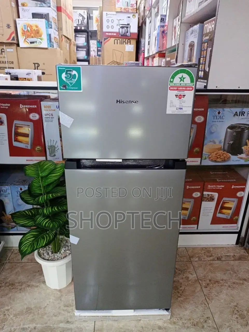 Hisense 120ltr Double Door Refrigerator