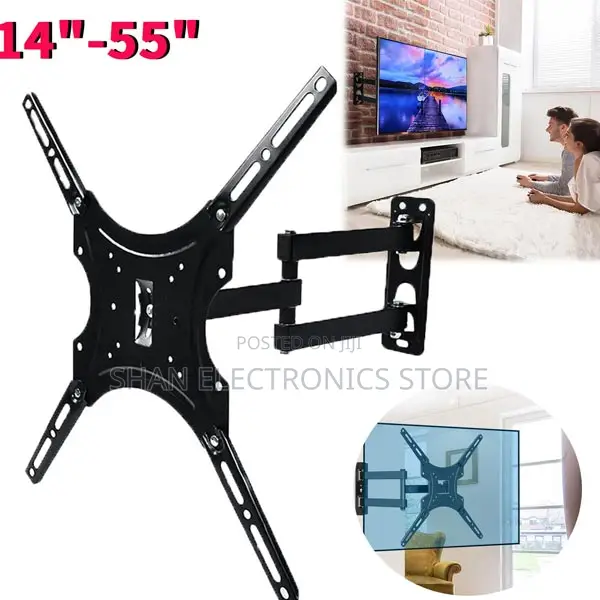 -New Swivel Tv Wall Mount Bracket. 14 to 55 Inch TV''