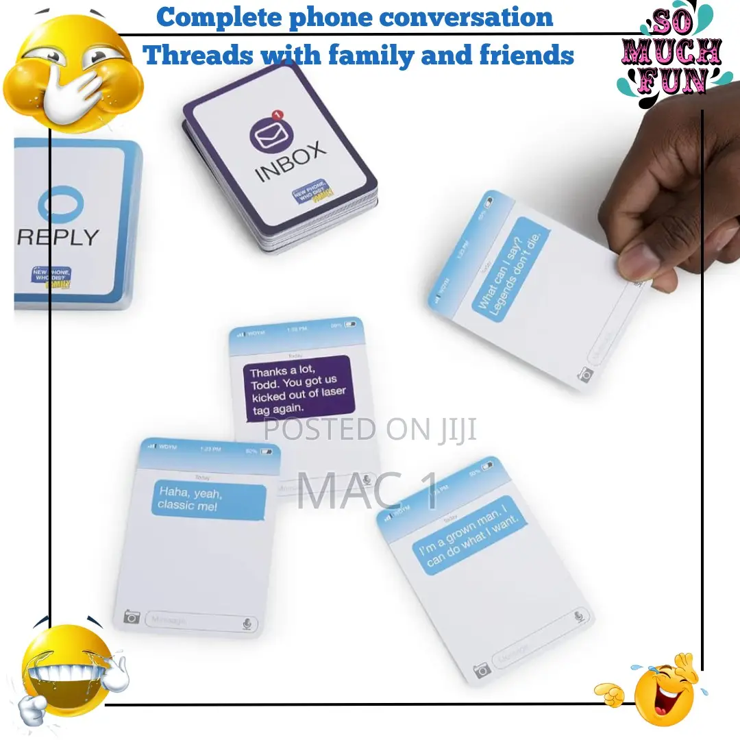 New Phone Who Dis Card Game Trending No 1