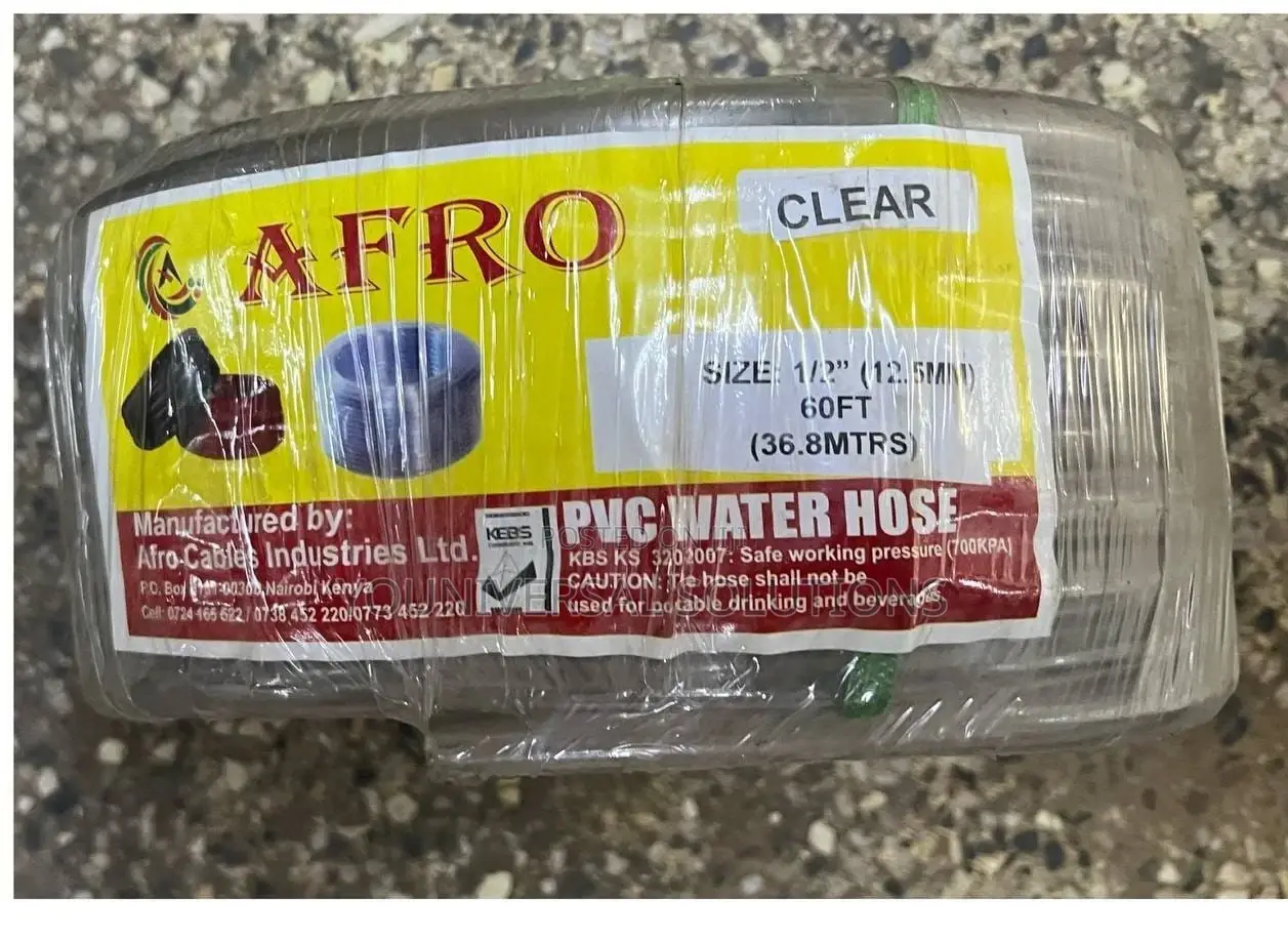 60 Ft PVC Clear Hose Pipe