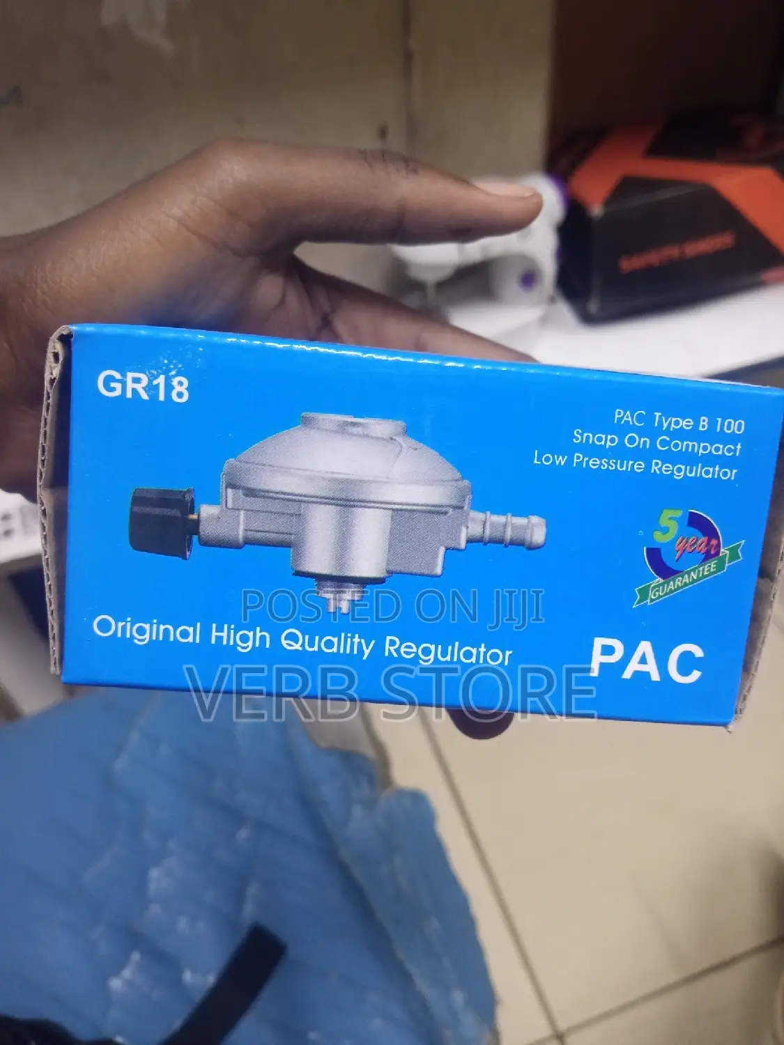 PAC** Original Gas Regulator (6kg and 13kg Available Too)