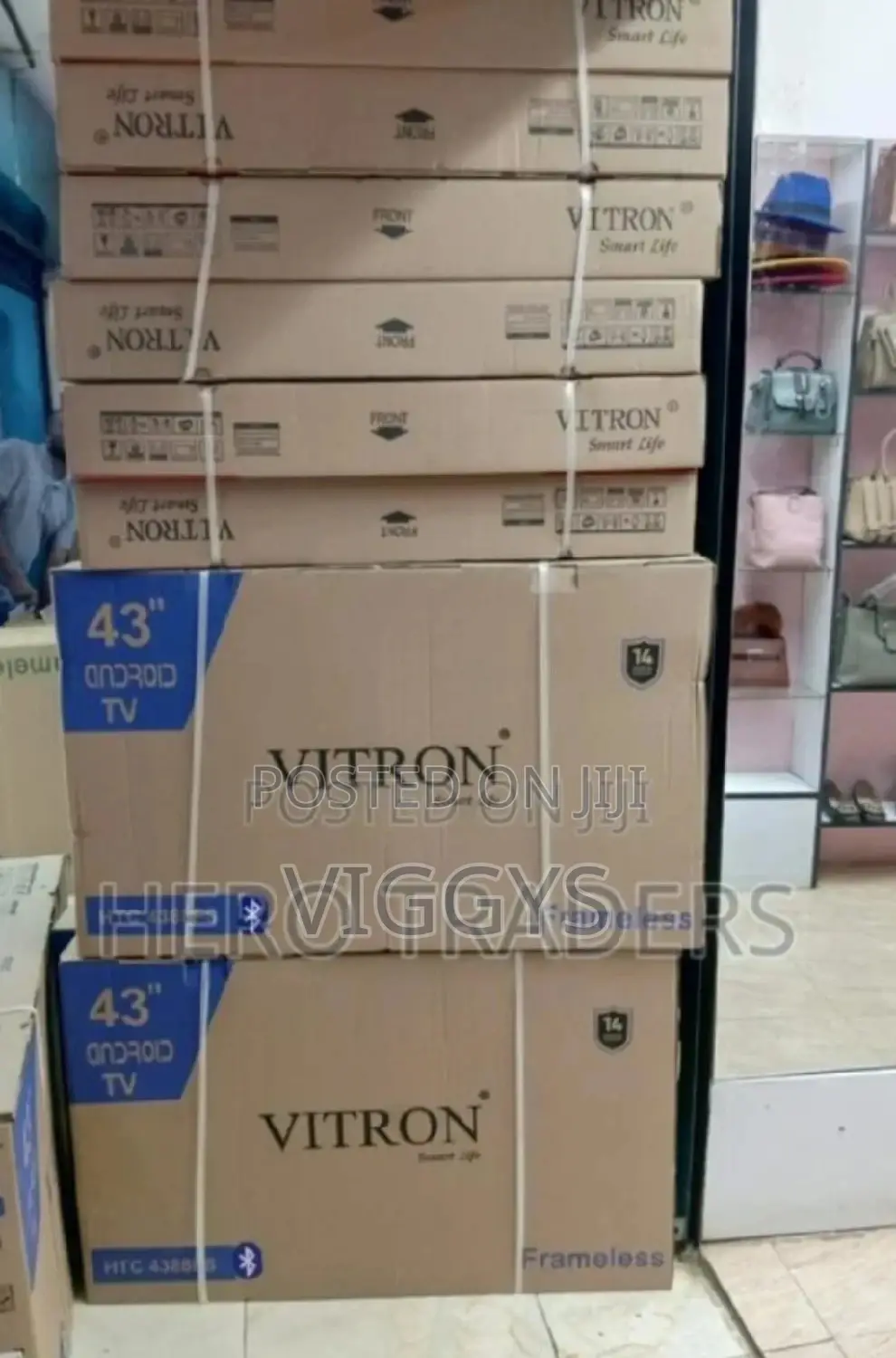 .Vitron 43 Smart Android Tv You Tube Wifi Netflix