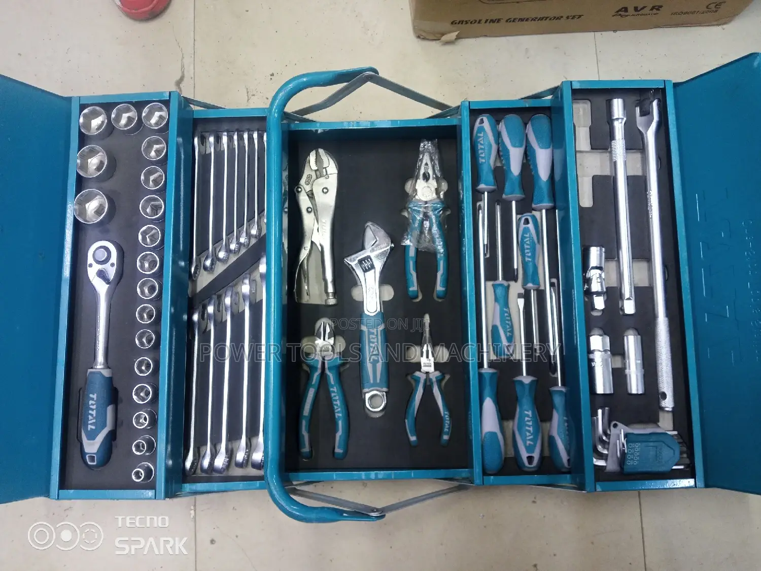 Total 59pcs Tools Chest Set