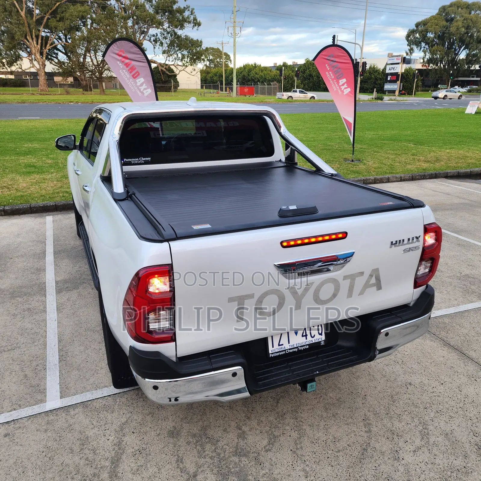Rectractable Roller Shutter Tonneau Cover for Toyota Hilux 2