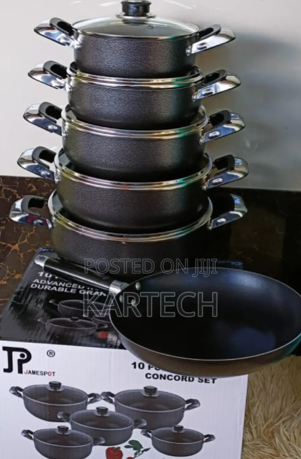 Quality James Pot Cookware Set 11pieces