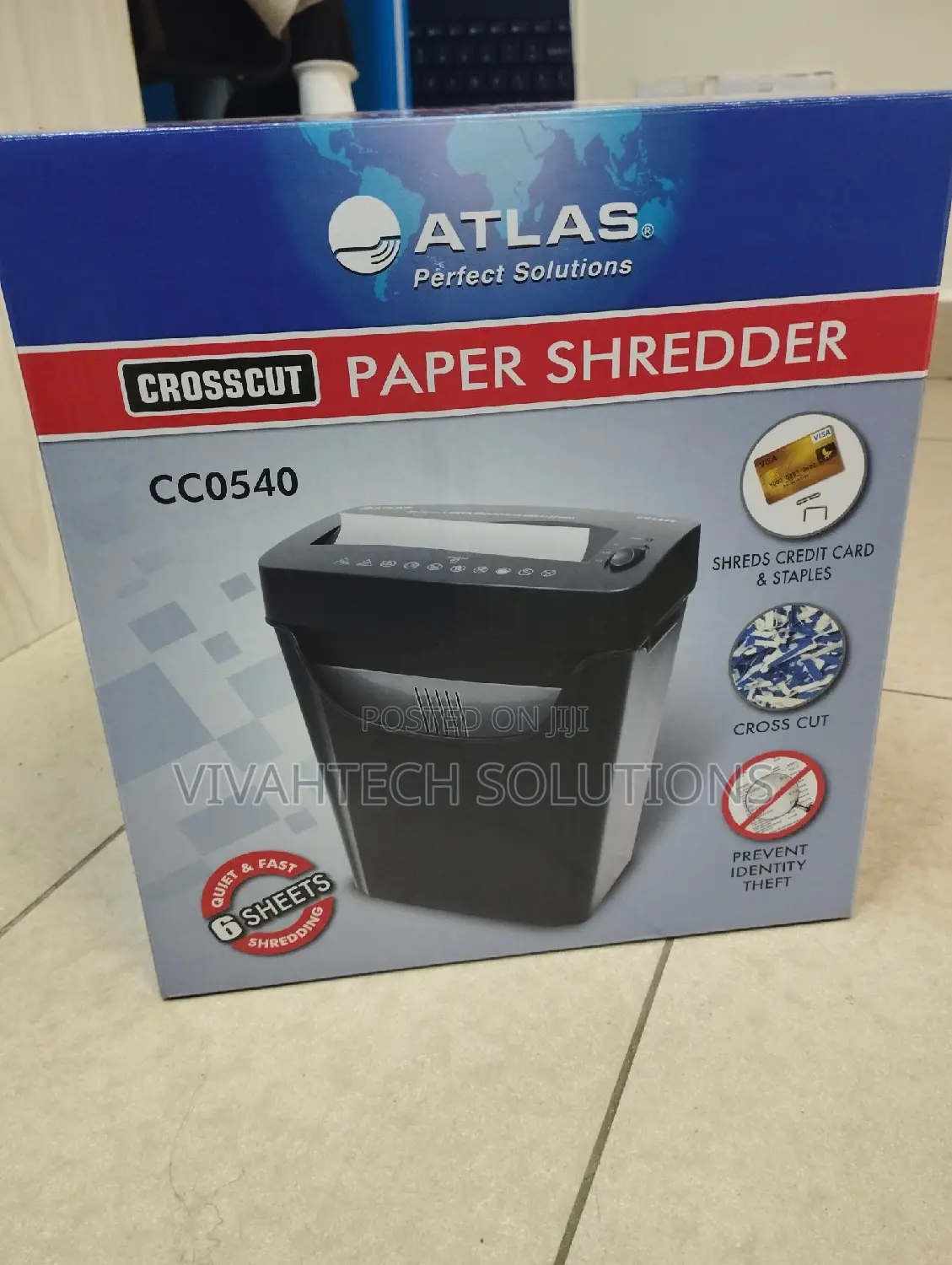 Cc0540 Cross Cut Shredder Atlas Cc0540 Shredder