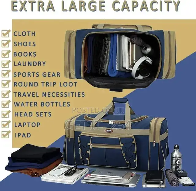 Duffle Travelling Bag
Classy and Unique
Good Material