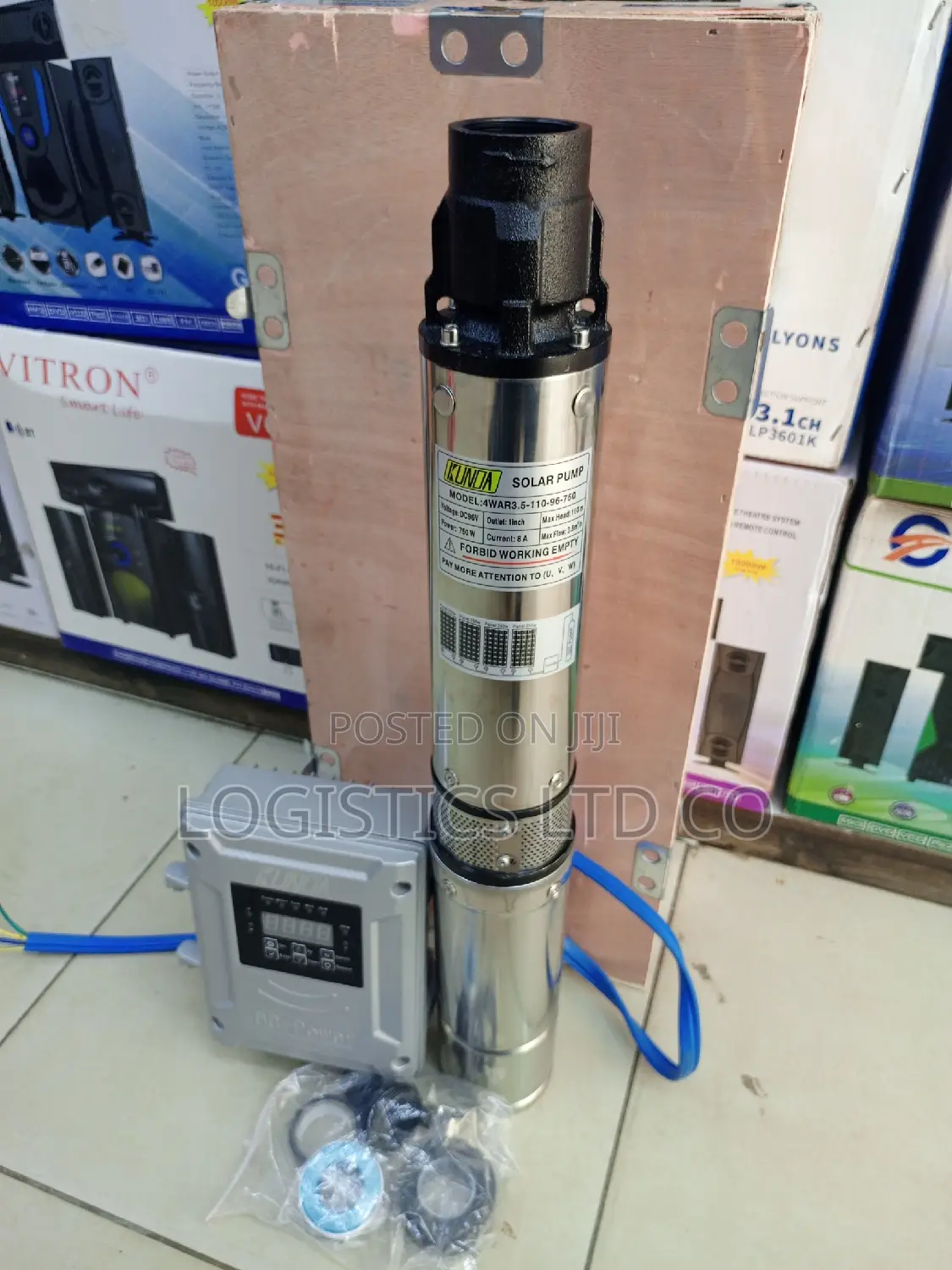 Solar Submersible Pump 4war3.5 96v 110m