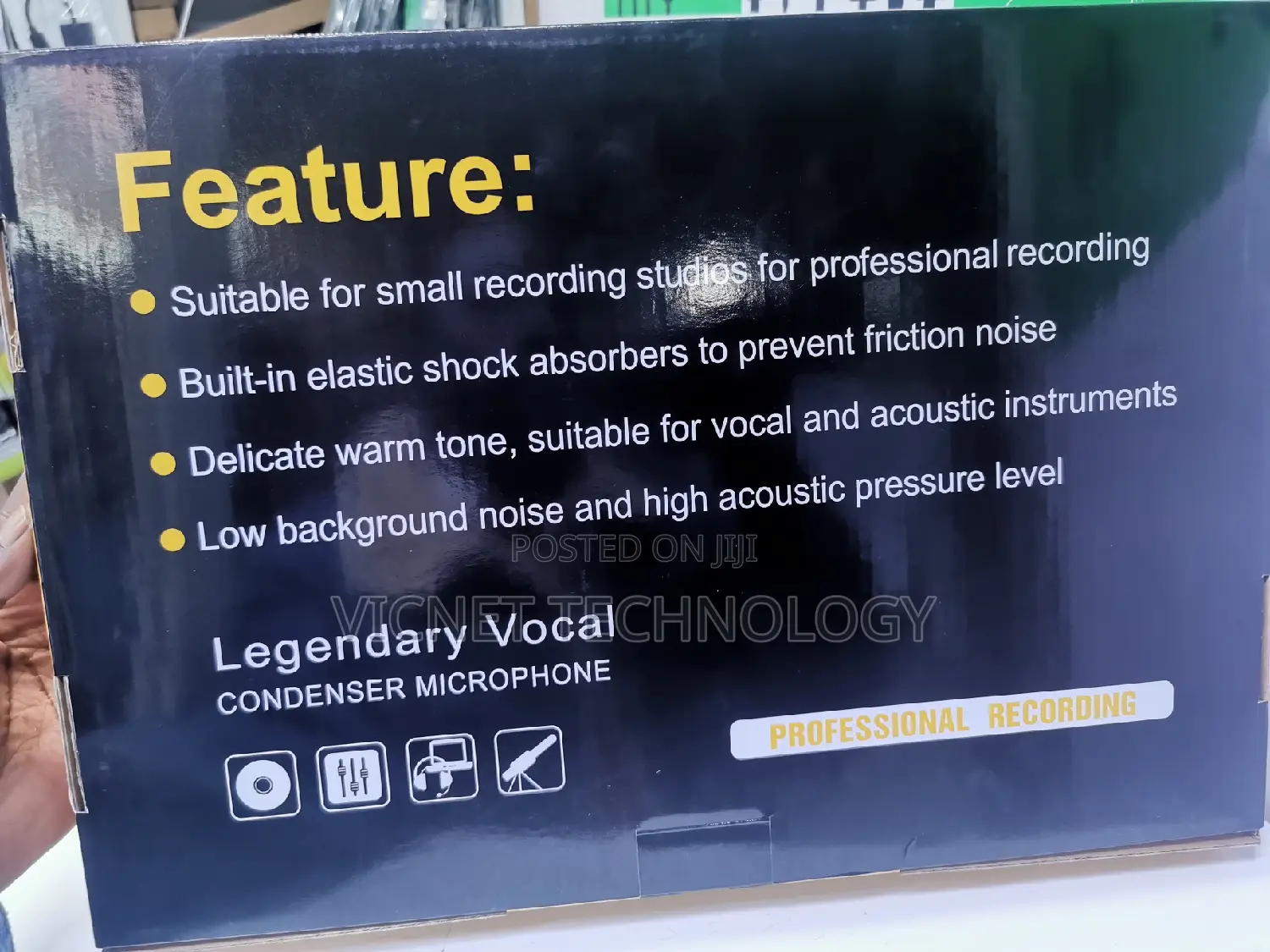 2 Full KIT Microphones With Live Sound Card