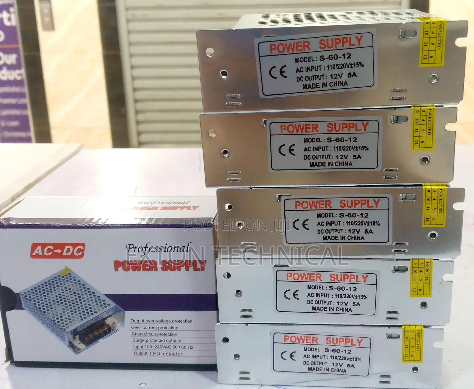 12v 5a Mini Power Supply High Quality