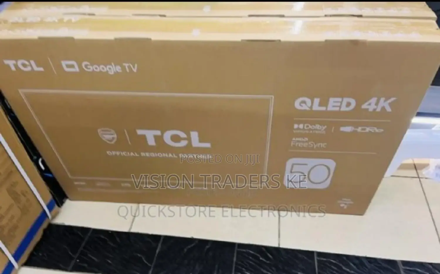 TCL 50 Inches P635 Google Frameless Tv HDR Tv✓