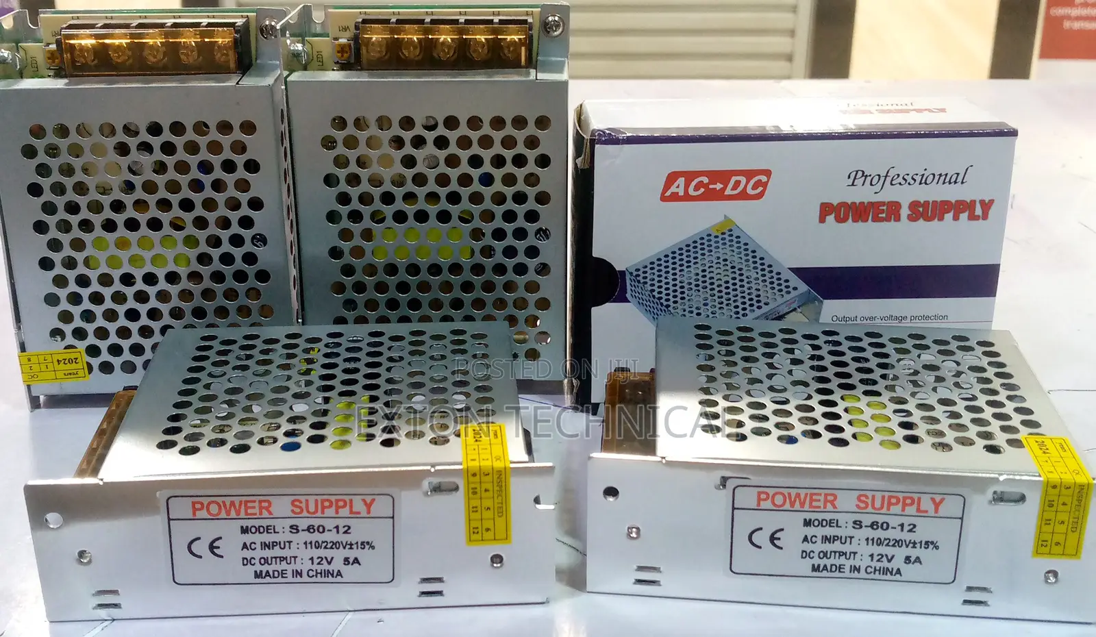 60watts 12v 5a Ac to Dc Mini Power Supply Transformer