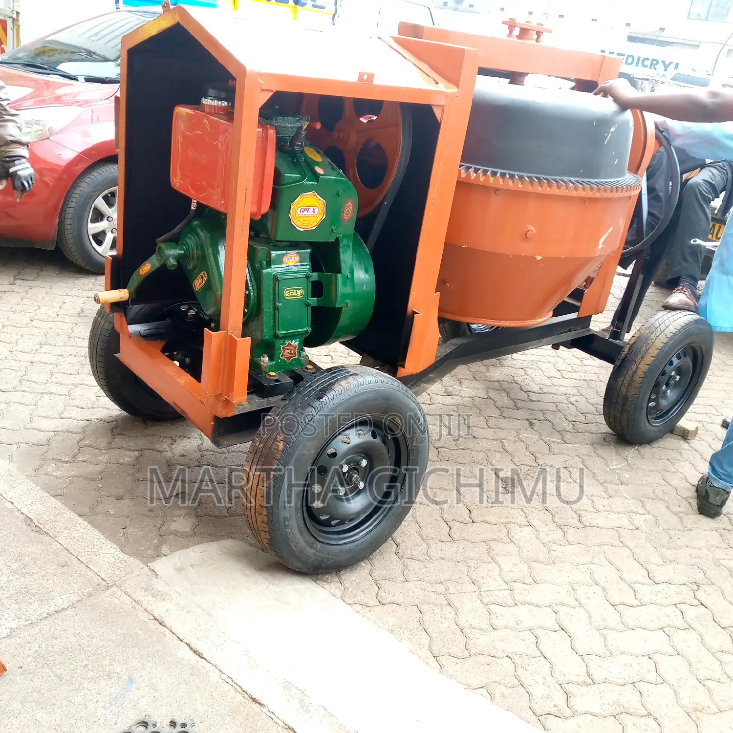 500trs Concrete Mixer Indian Mixer
