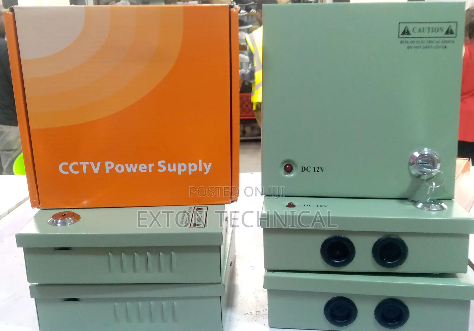 4ch 12v 5a CCTV Power Supply 60w Closed