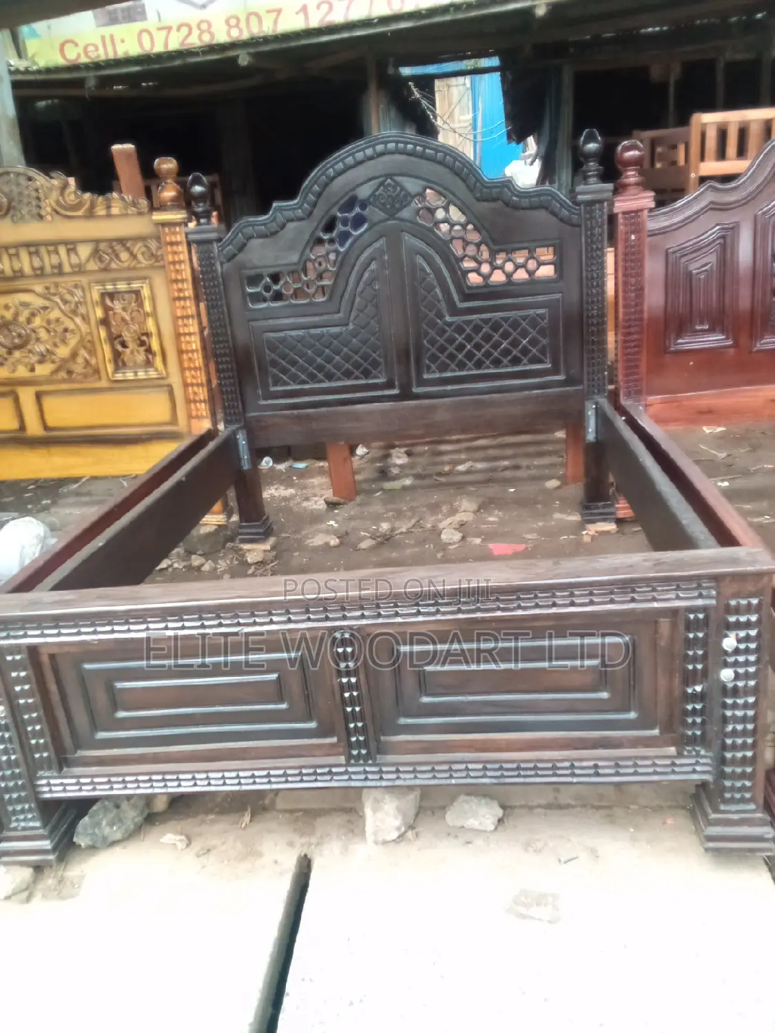 Mahogany 5x6 Bed