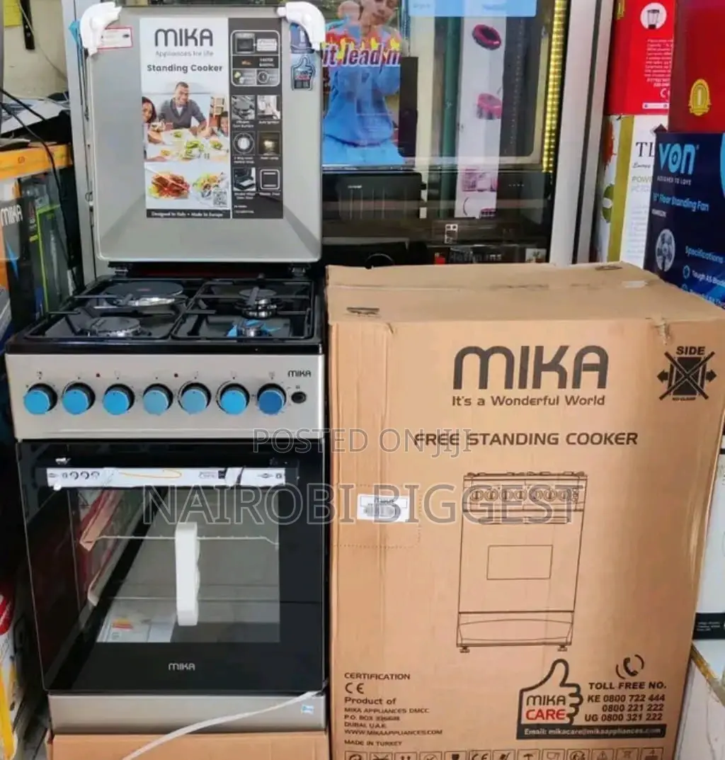 Mika 3 +1 Standing 60×60 Cooker