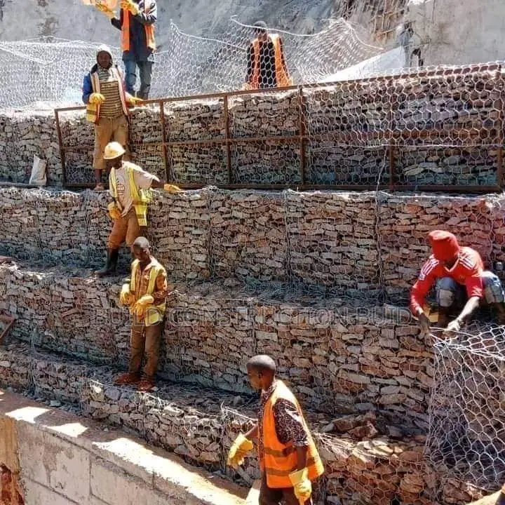 Triple Twisted Gabion Mesh Boxes Suppliers in Kenya.