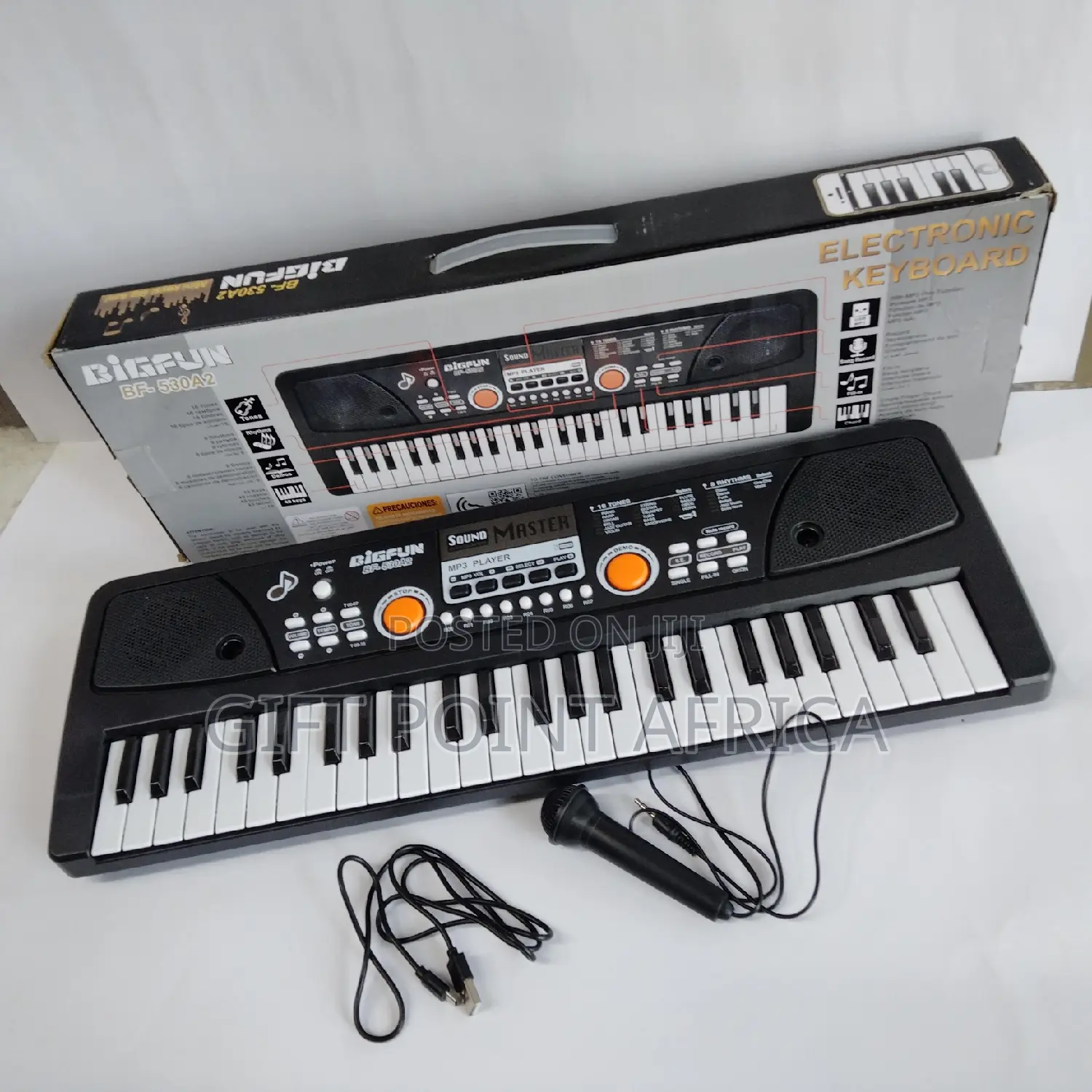 61 Keys Piano/Keyboard With USB Cable for Kids