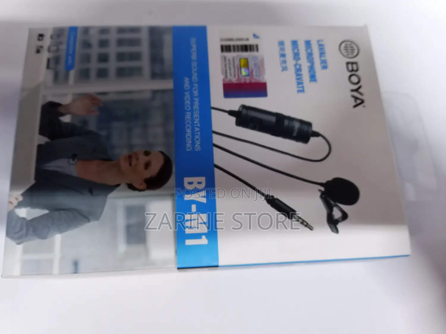 Boya BY-M1 Recording Shirt Microphone 6m Long Wire