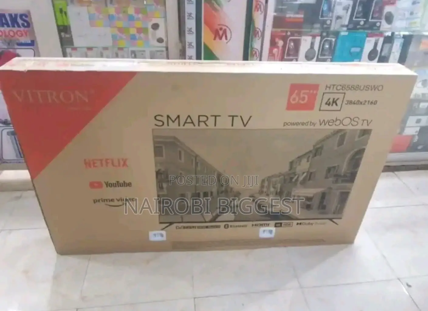 Vitron 65 In Smart Webos 4k Tv With Bluetooth