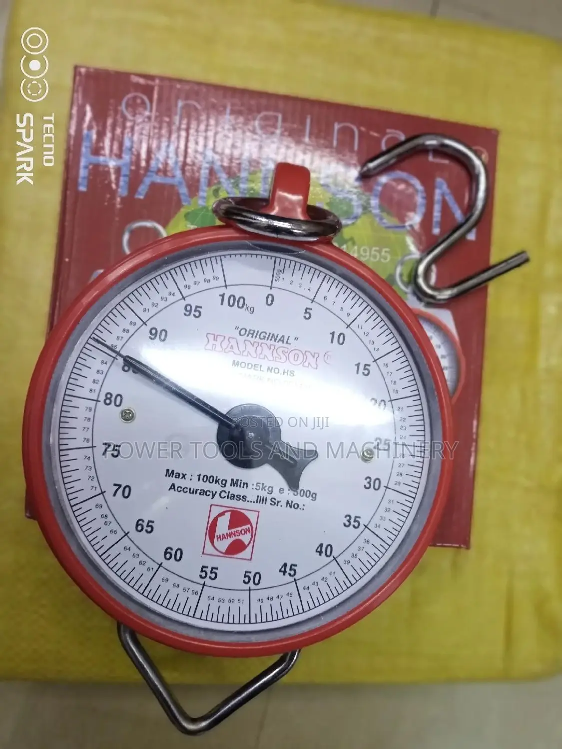 Hanson Analog Hanging Scale