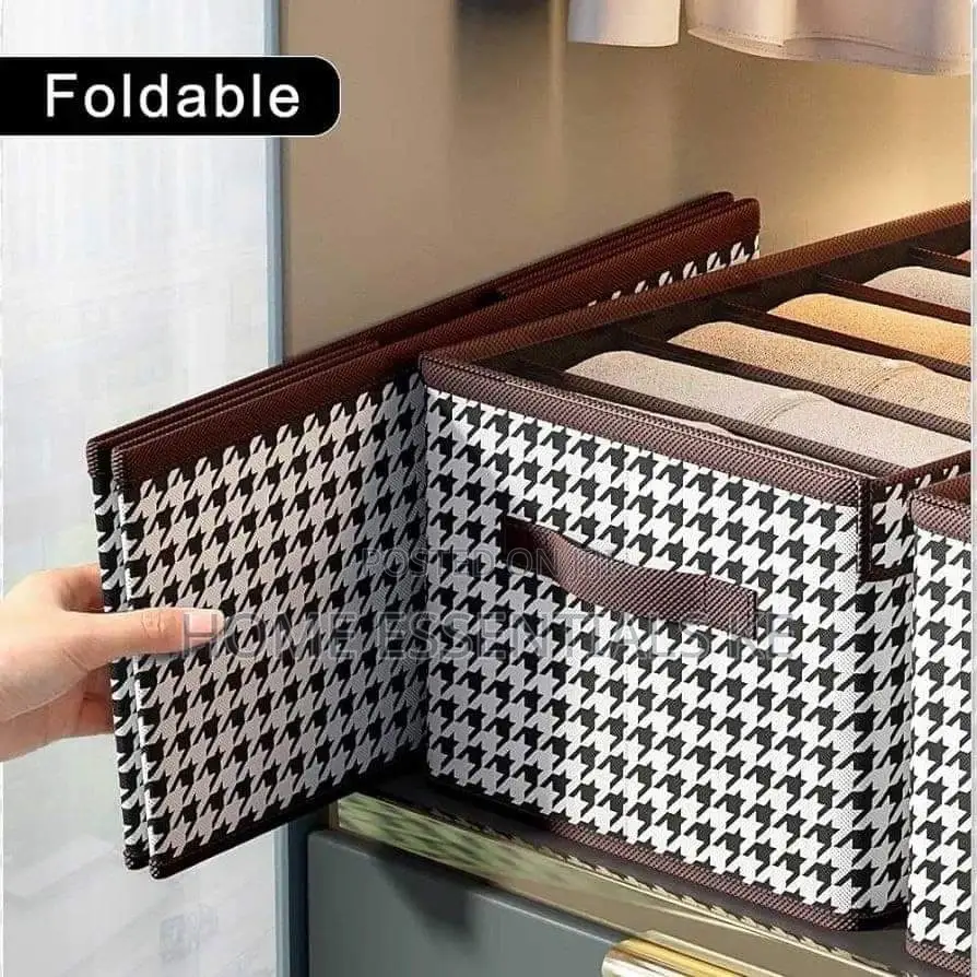 Non-Woven 9 Grid Wardrobe Clothes Organizer/Jeans Organizer