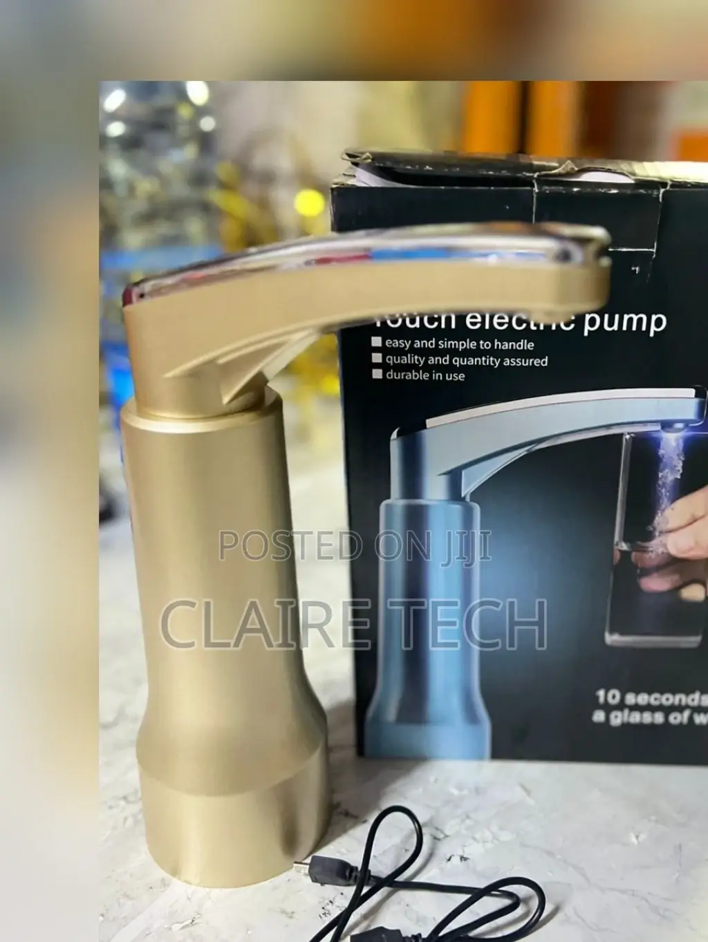 Electric Rechergable Touch Water Pump
