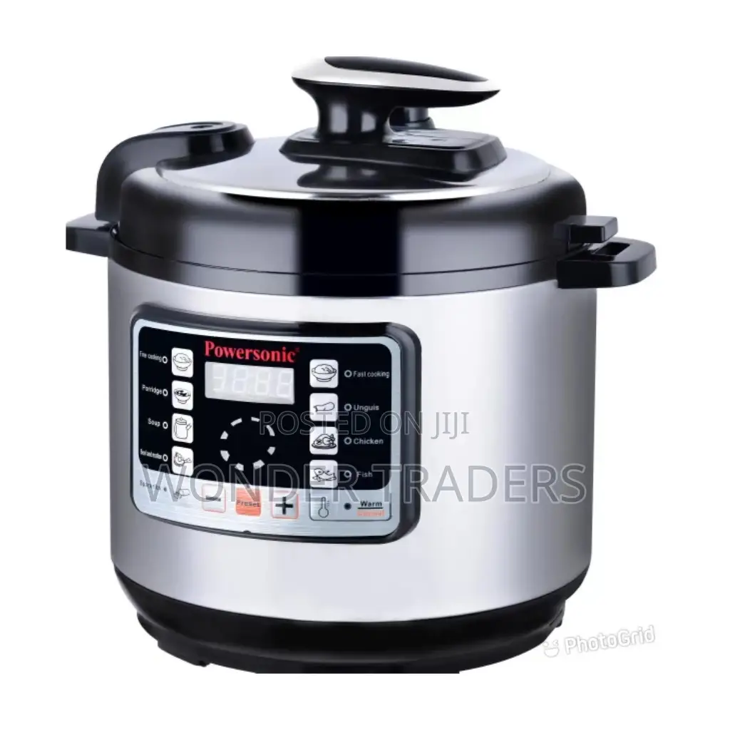 Powersomic Electric Pressure Cooker 6litre,