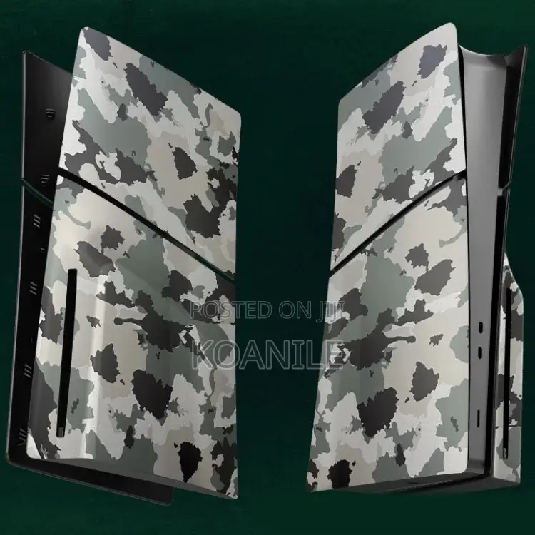 PS5 Slim Faceplate Camouflage
