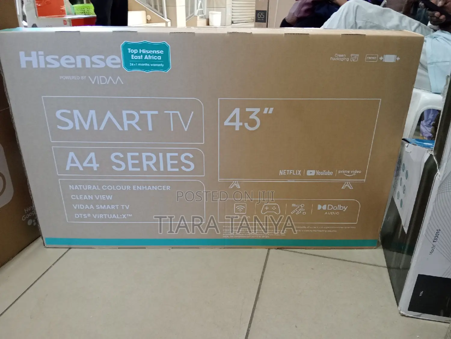 Hisense 43 Inches Smart Full Hd A4 Tv
