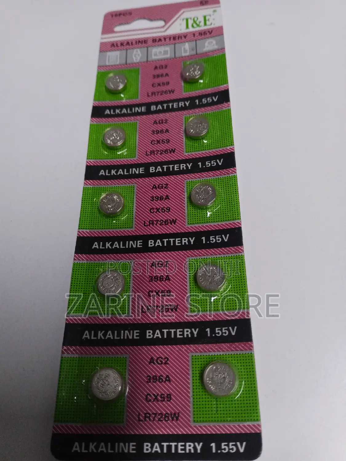 Alkaline Battery LR726W