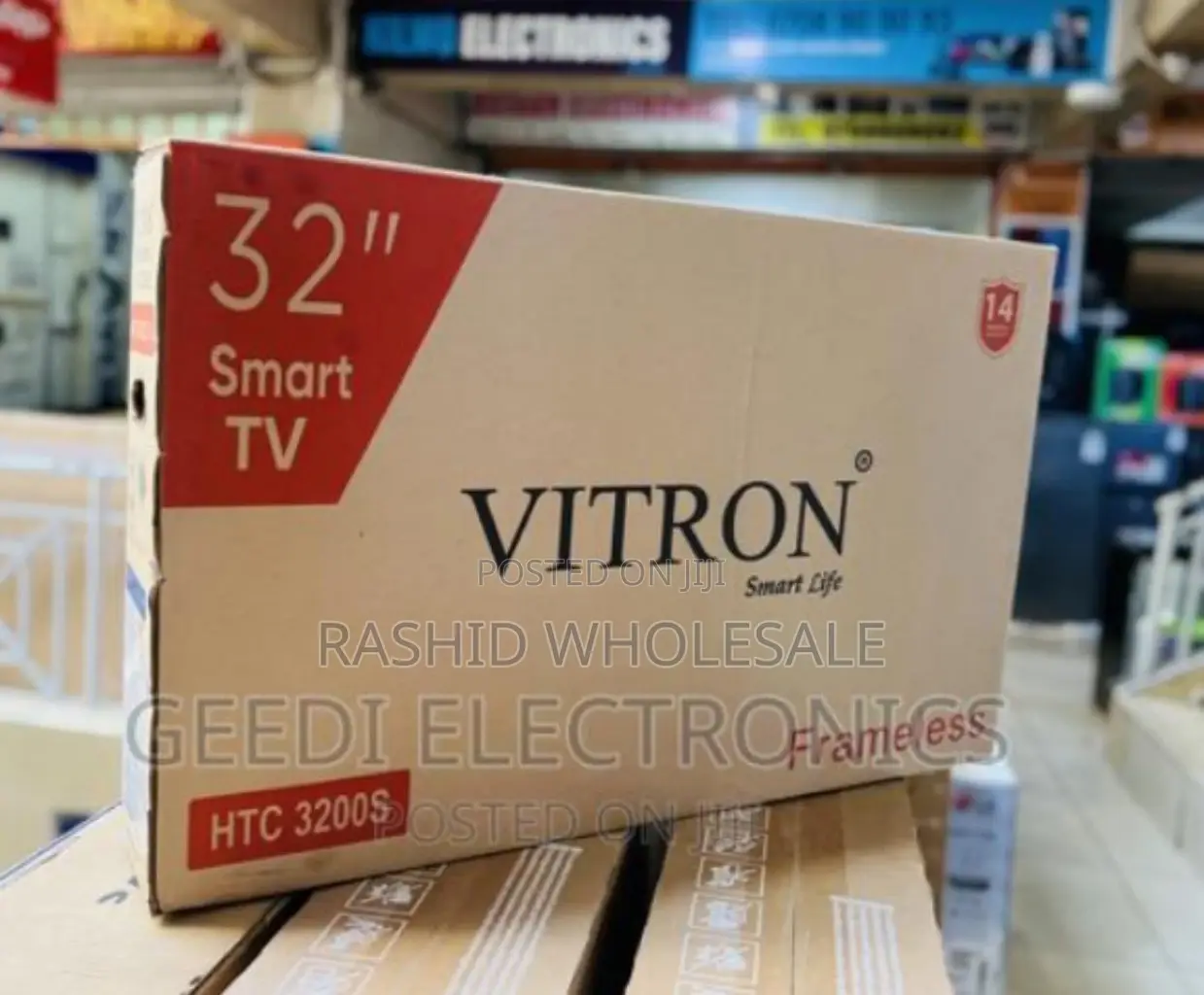 32 Inch Flameless TV ✓Smart TV. Vitron
