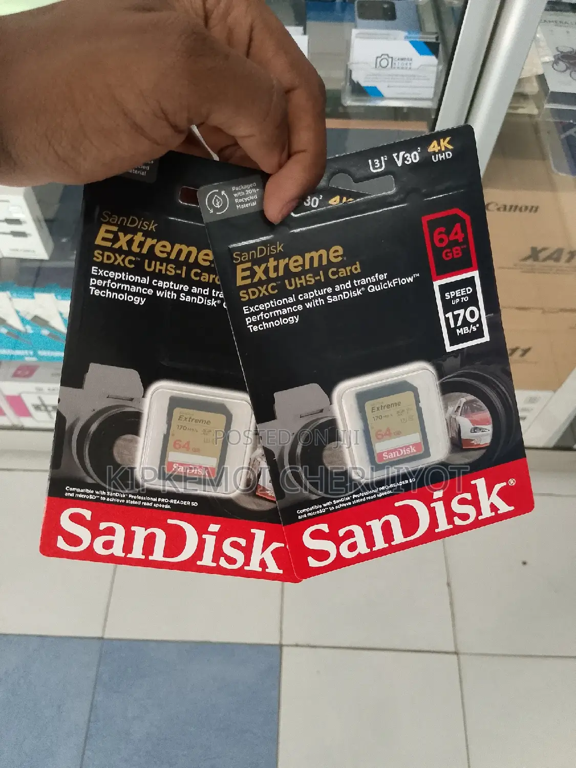 Sandisk Extreme 64gb Brand New at the Shop