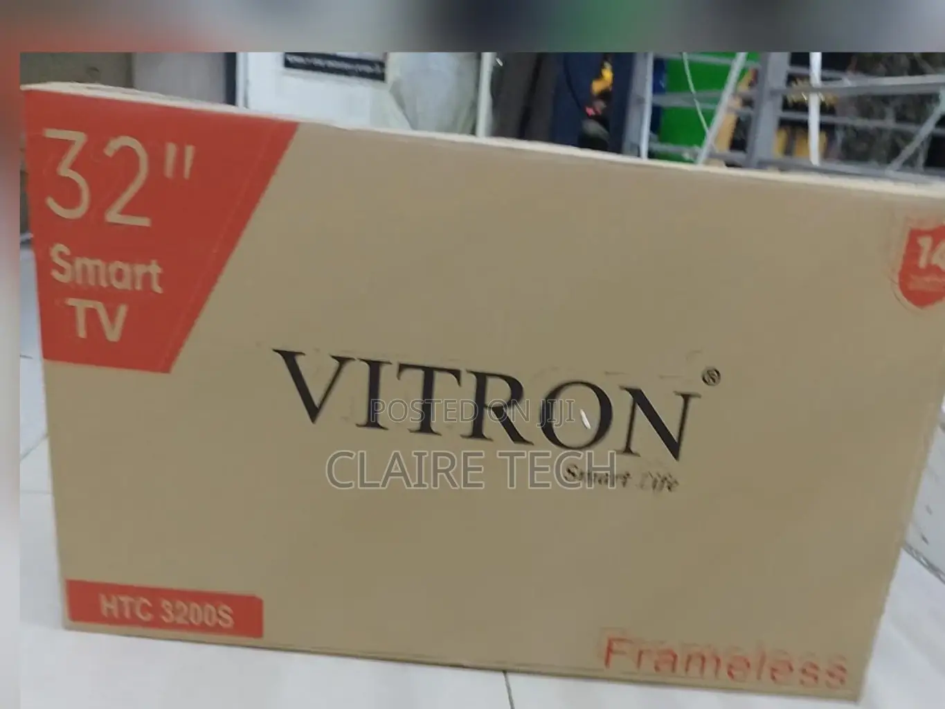 Vitron 32 Inches Smart Android Flameless TV Htc3200s