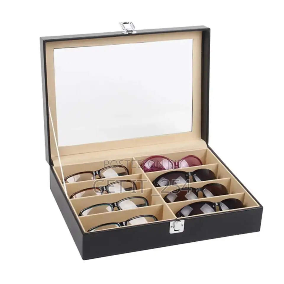 *8 Grid Glasses Organizer/ Storage Box*
 Portable