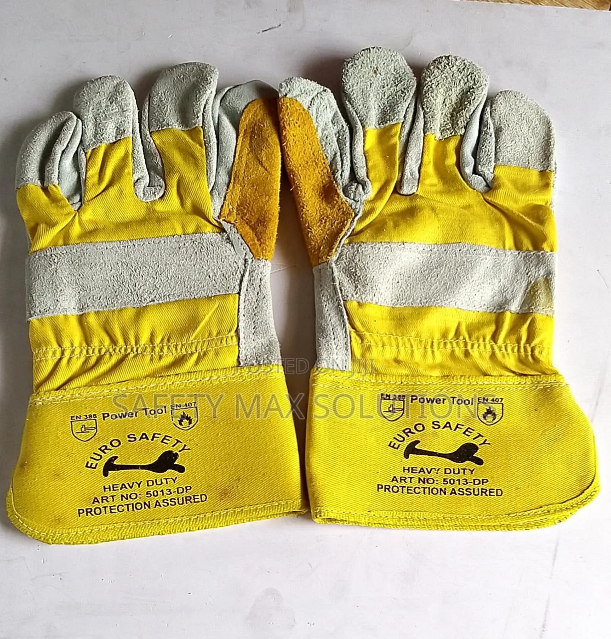Cow Split Leather Gloves
