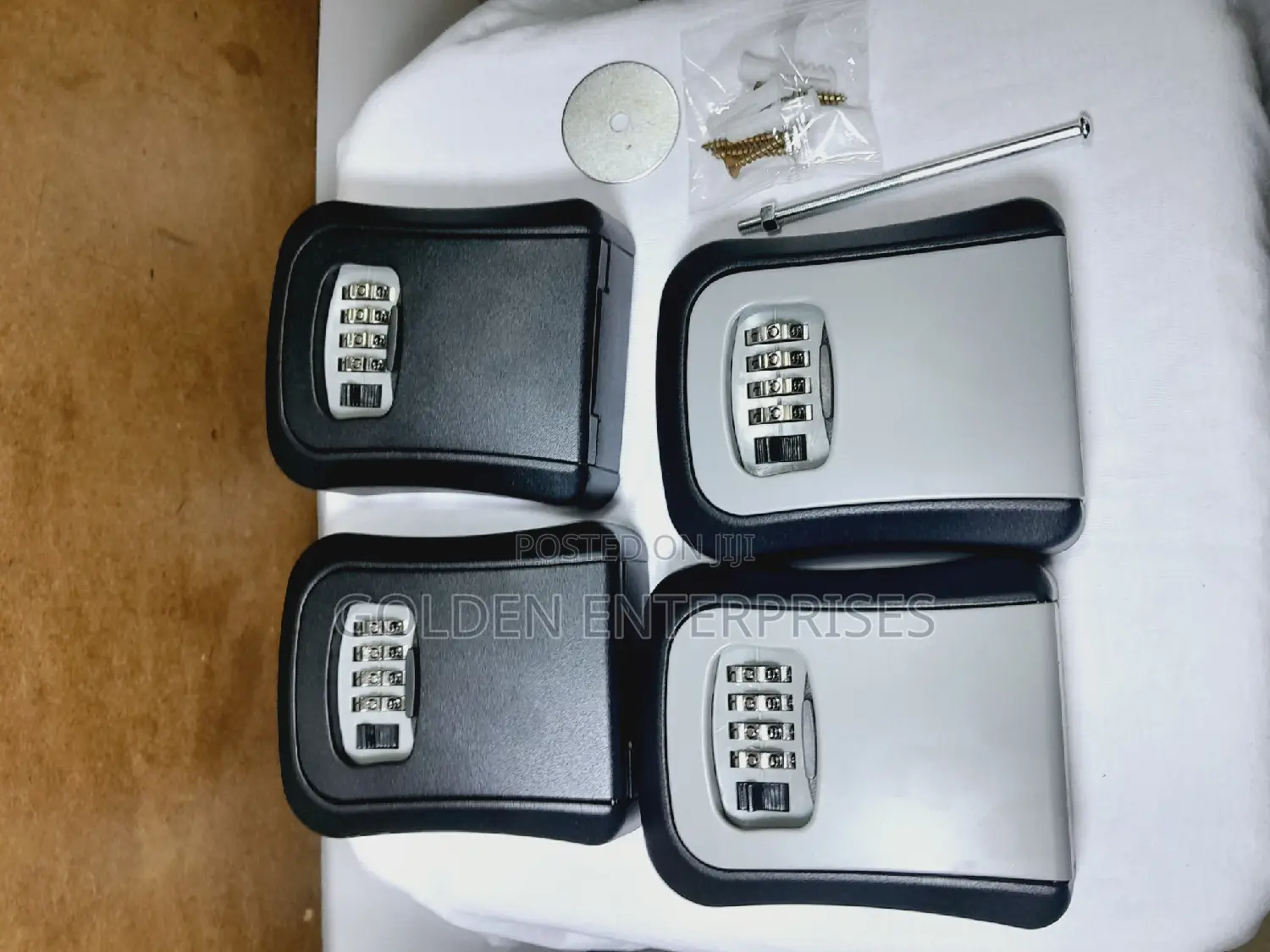 Airbnb/Guestroom Full Metalic Key Lock Box