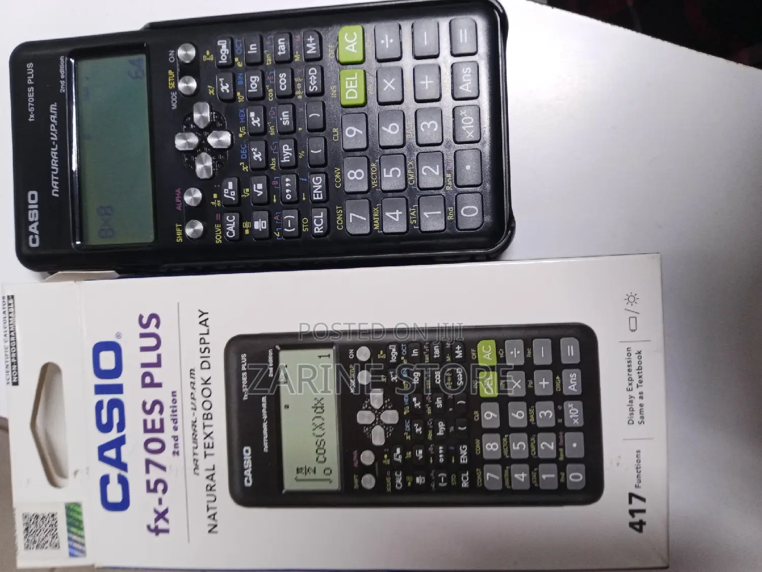 Casio Calculator Fx-570es Plus 2nd Edition