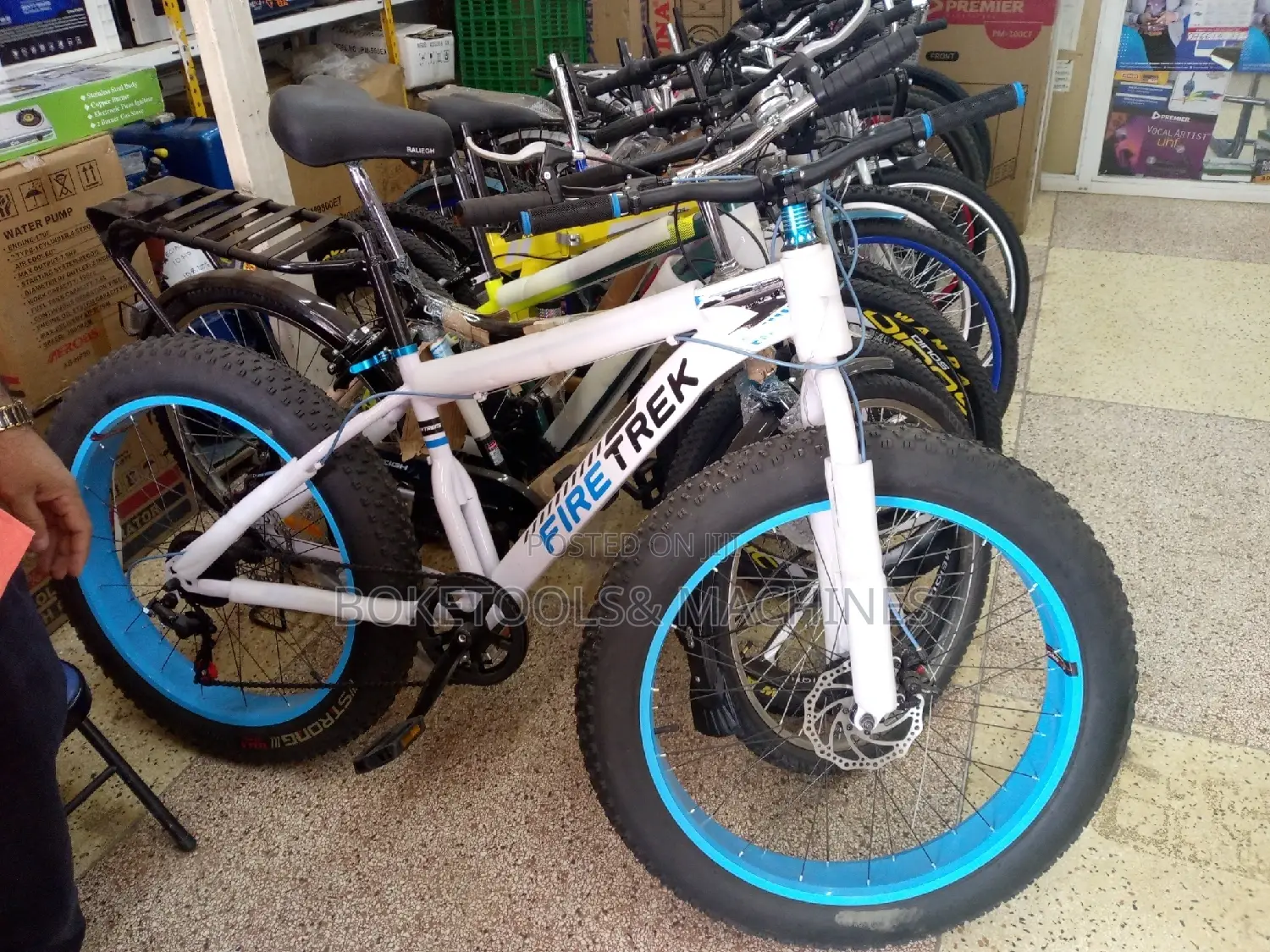 Fat Bike Bicycle Firetrek