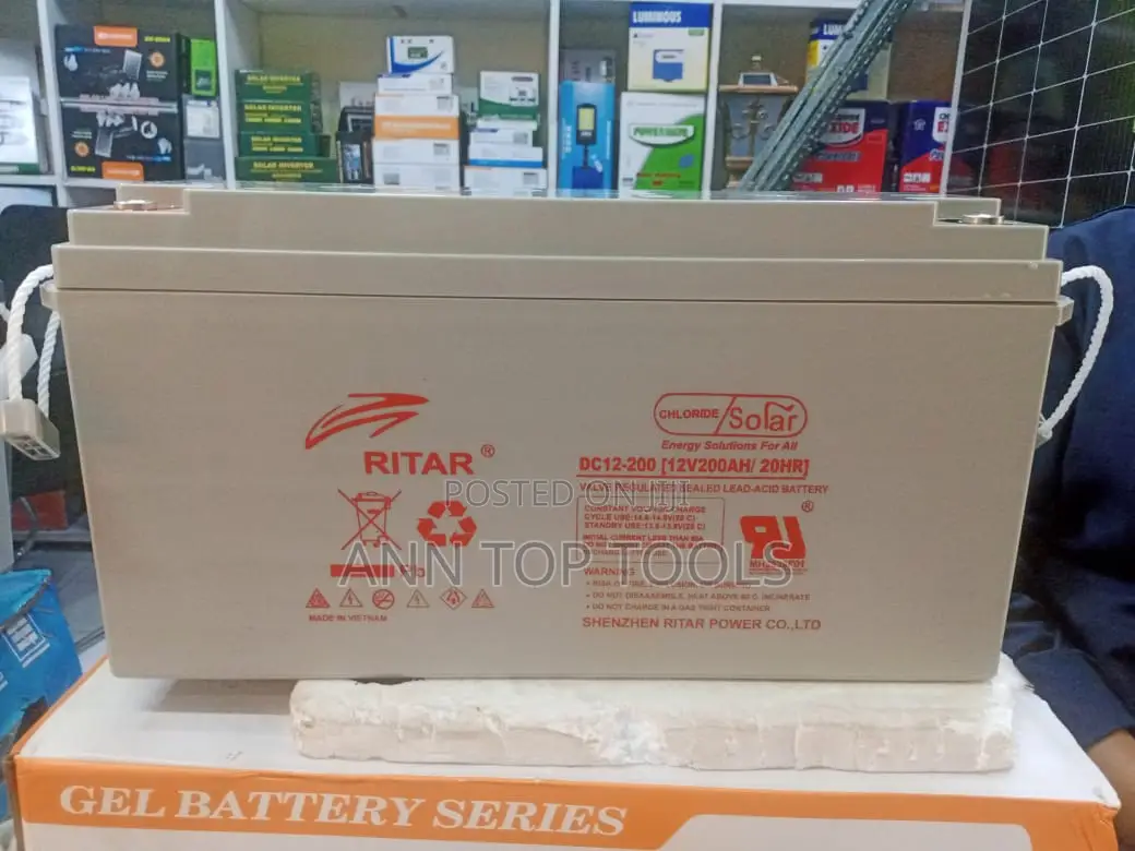 Ritar Chloride 200 Ah Battery