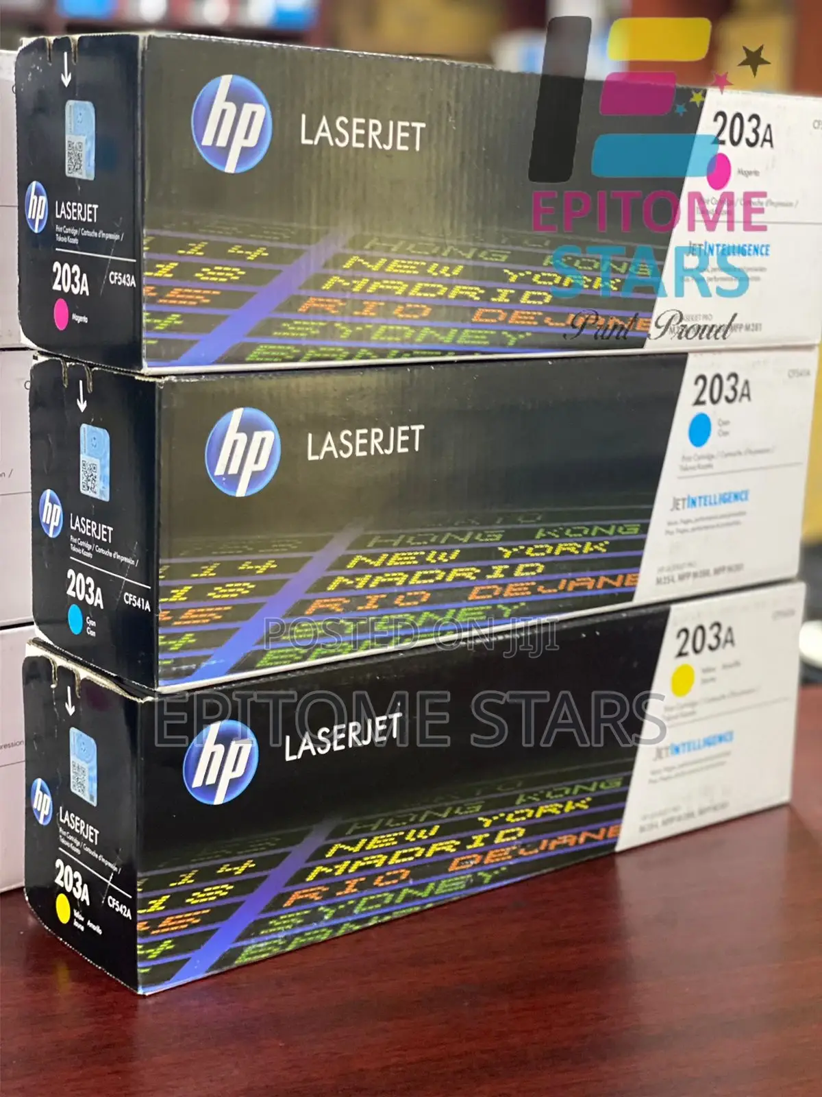 HP 203A Black (CF540A) Original Laserjet Toner Cartridge
