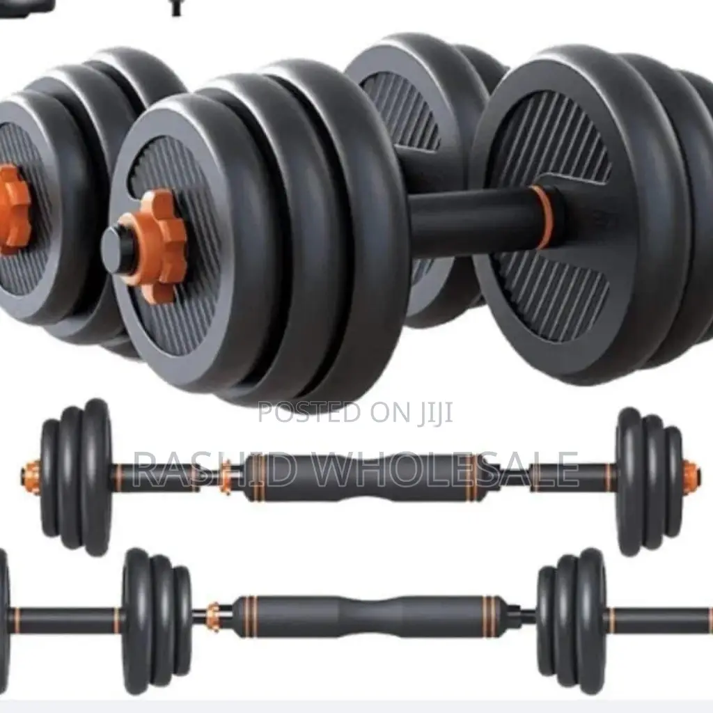 ✓*Adjustable Barbell Dumbbell(30kgs)