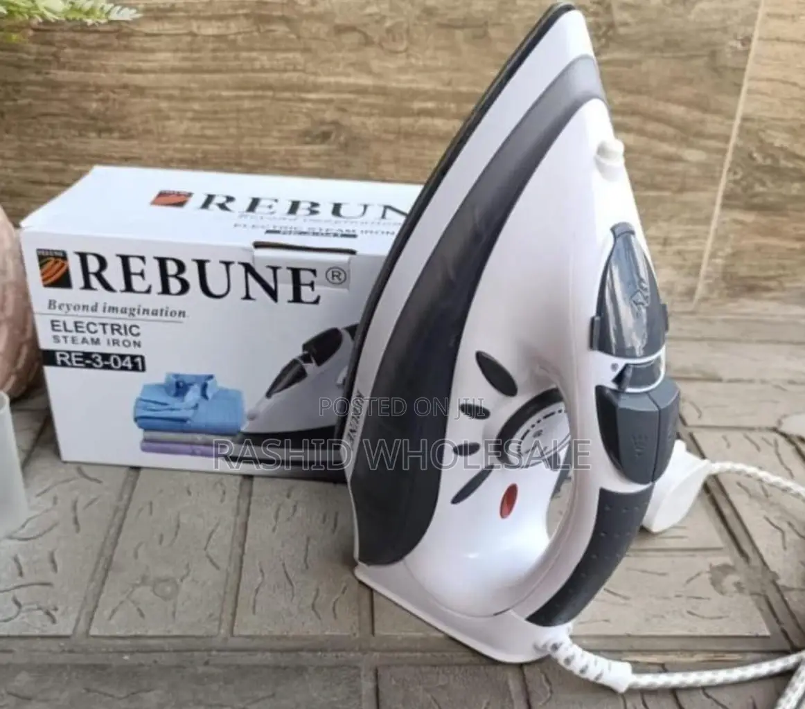 ✓ Steam Iron Box Rebune