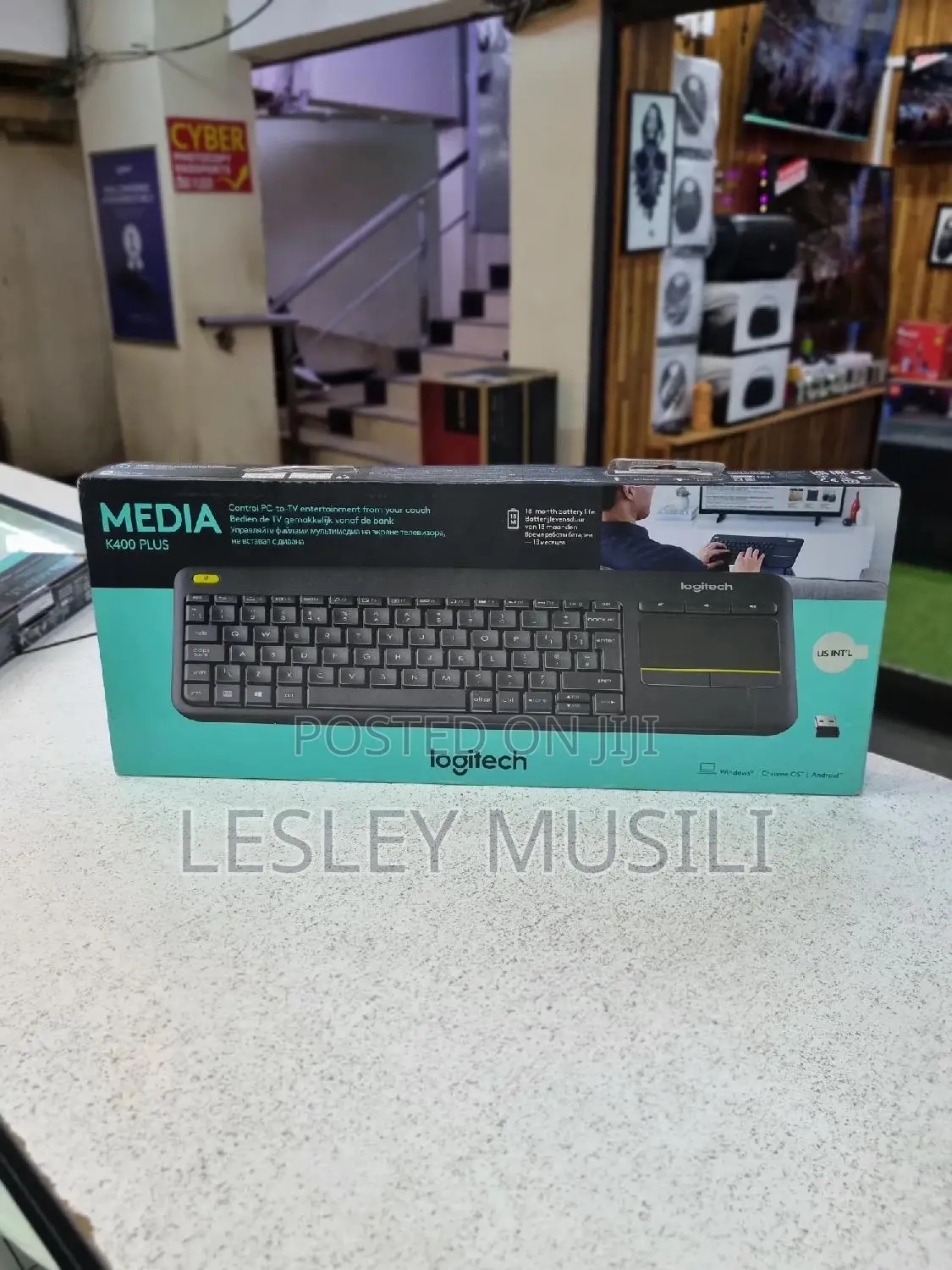 Logitech Media Bluetooth Keyboard PLUS Black